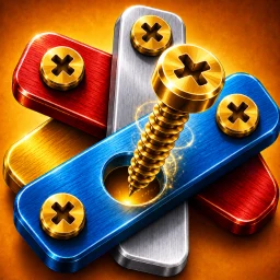 Screw Puzzle: Metal Nut & Bolt simgesi