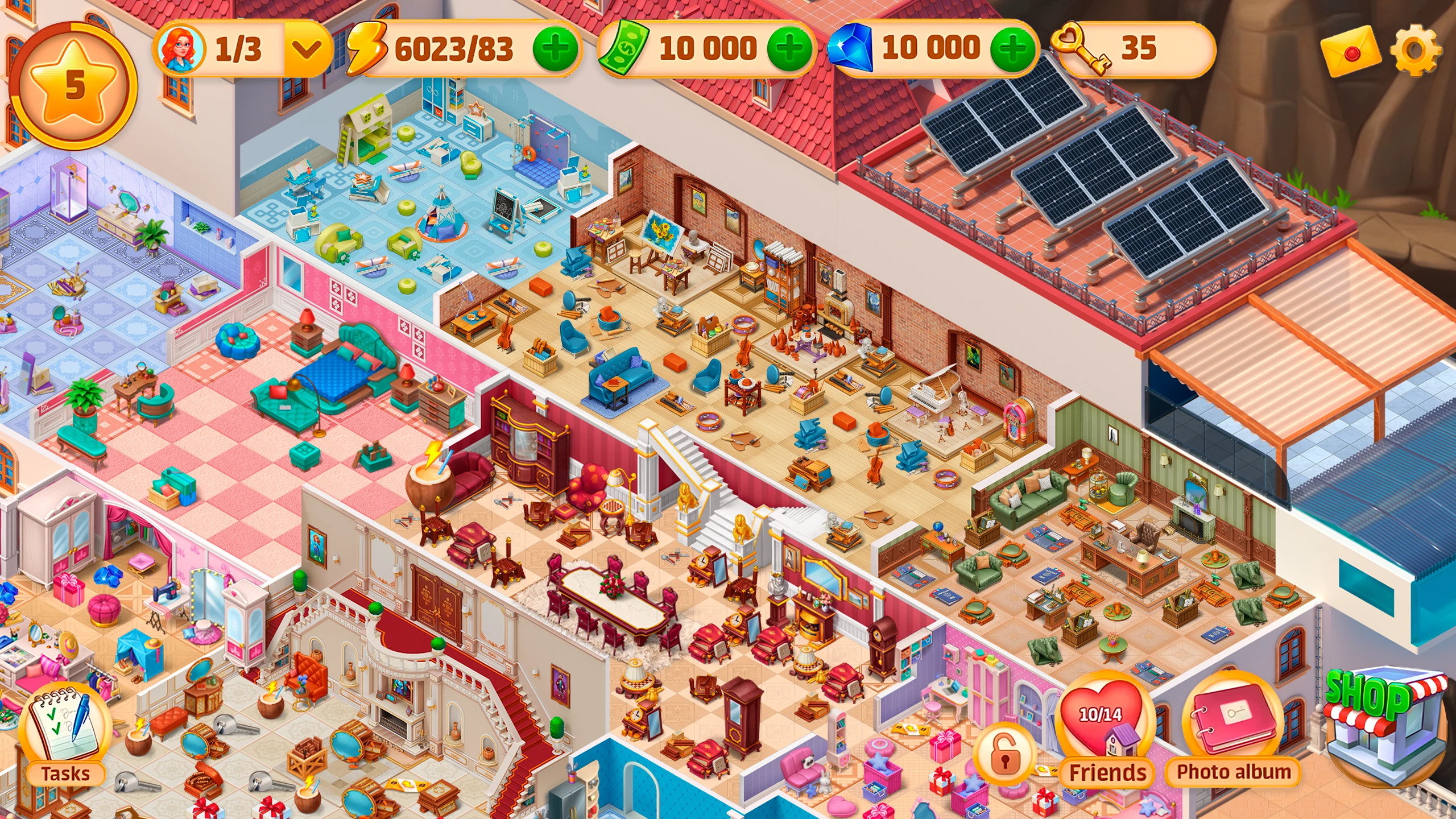 Travel Merge Family! screenshot