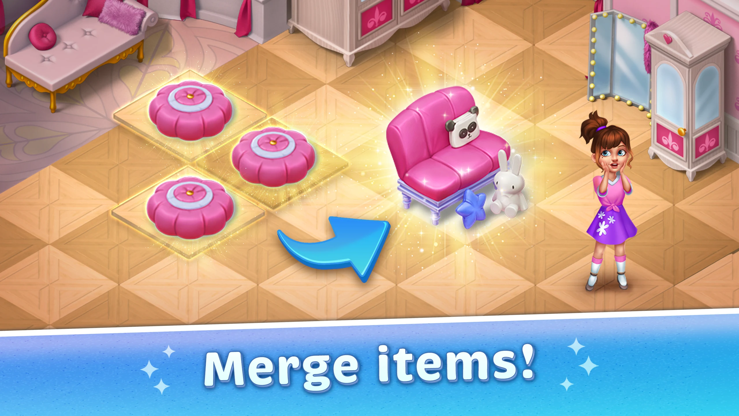 Travel Merge Family! screenshot