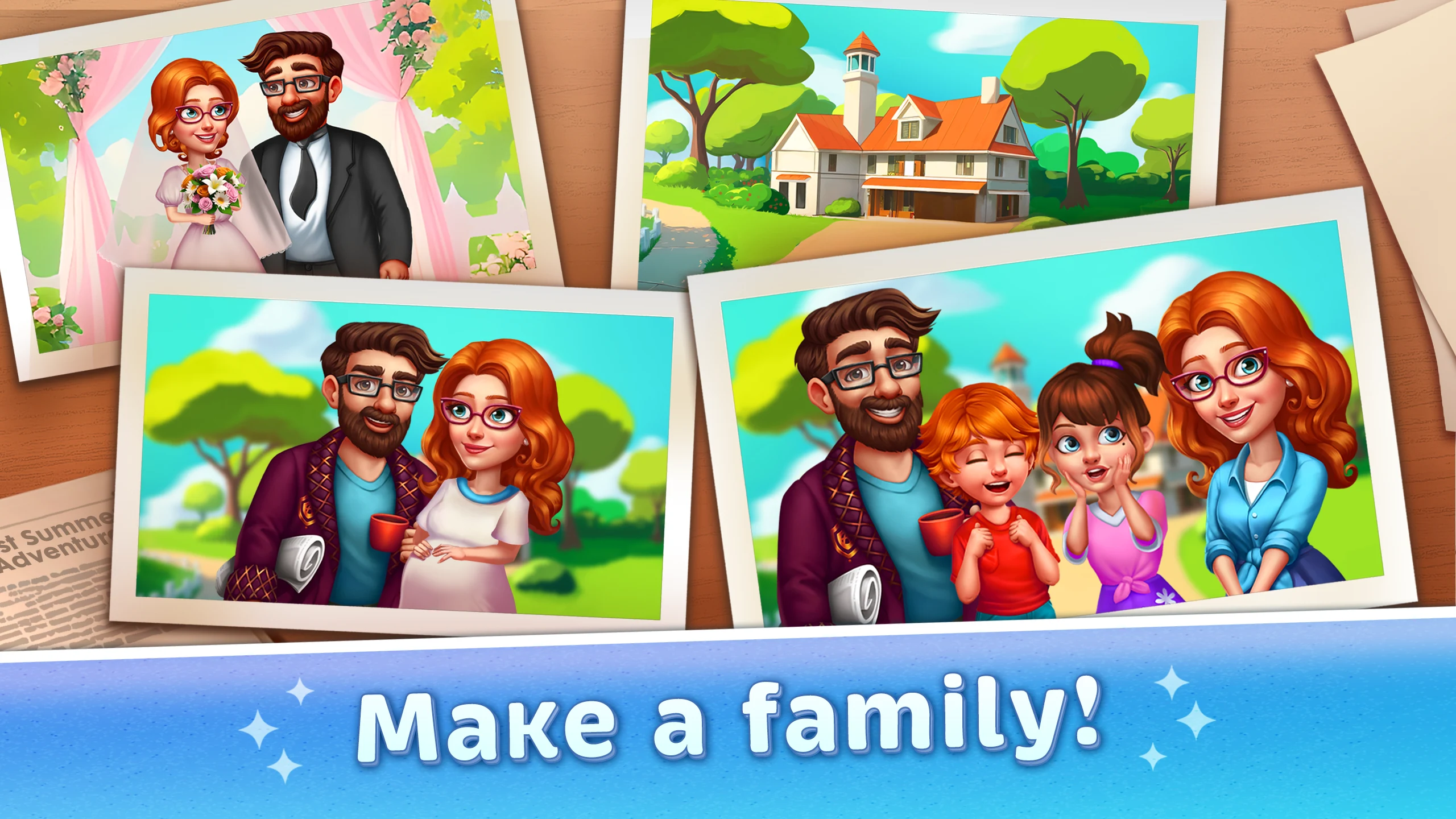Travel Merge Family! screenshot